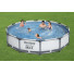 56416 BestWay Каркасный бассейн круглый, 366х76см, фильтр-насос картр 1249 л/ч